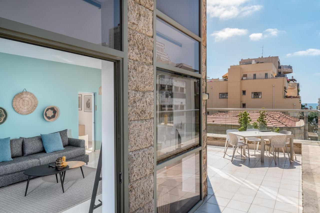 Superbe Apt Avec Terrasse Tres Proche De La Mer ! Tel Aviv-Jaffa Exterior foto