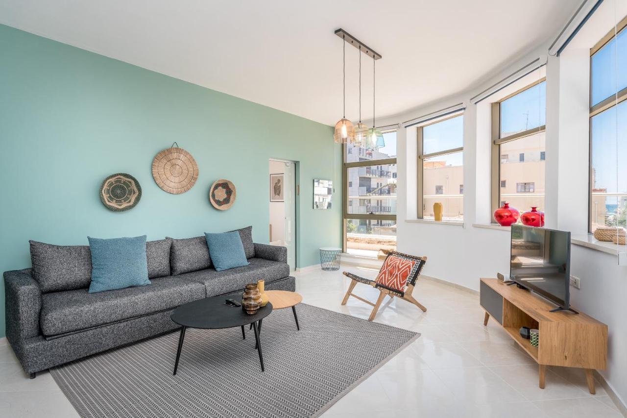 Superbe Apt Avec Terrasse Tres Proche De La Mer ! Tel Aviv-Jaffa Exterior foto